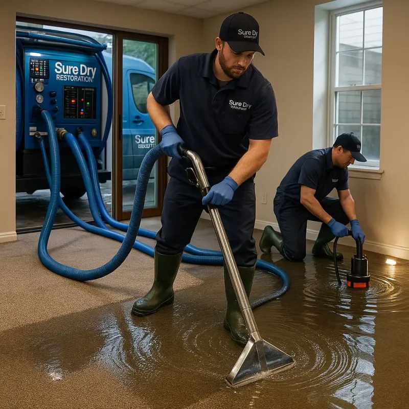 Water Extraction and Removal process in Camuy, PR